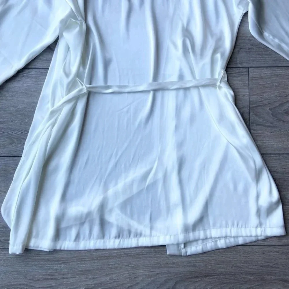BLOOM BY JONQUIL The Bride Satin Wrap With Crystal